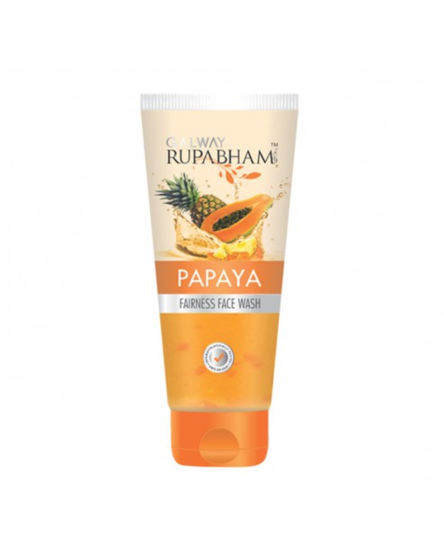 Galway Rupabham Papaya Fairness Face Wash, 100ml